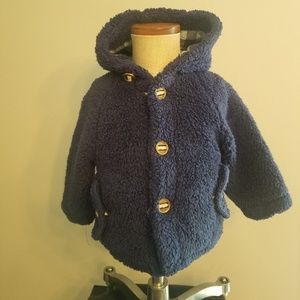 Wippe Tie Kids Teddy Bear Fleece Hoodie Jacket